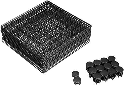 Amazon Basics 6-Cube Wire Grid Storage Shelves - Image 4