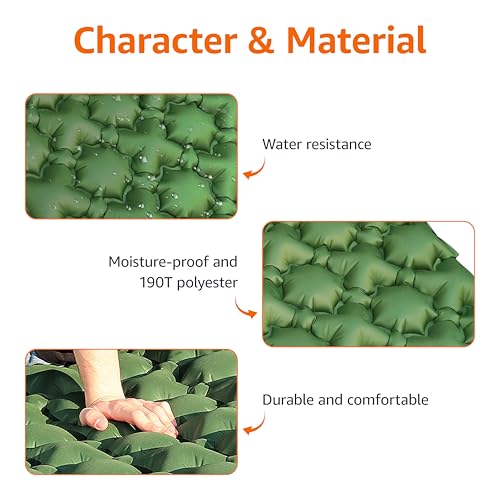 Amazon Basics Basics Sleeping Pad With Foot Pump - Image 3