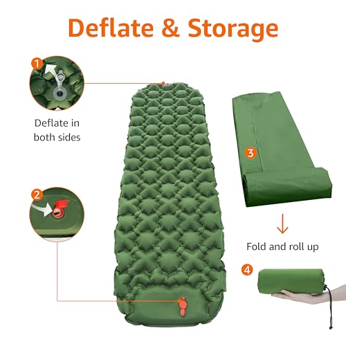 Amazon Basics Basics Sleeping Pad With Foot Pump - Image 5