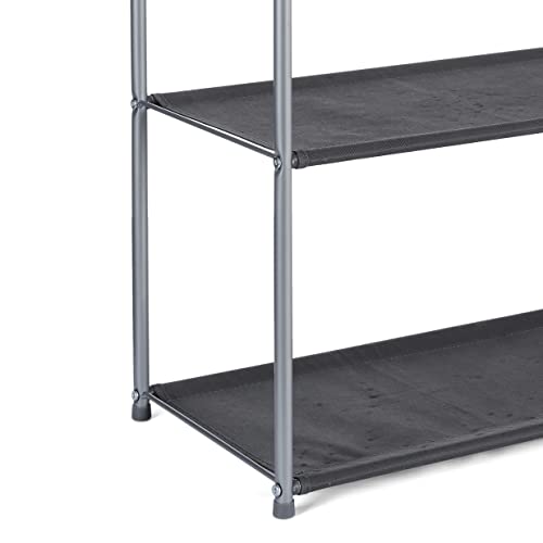 Amazon Basics Closet Storage Organizer With Fabric Bins - Image 4