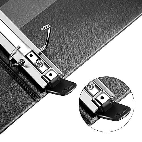 Amazon Basics Heavy-Duty 3 Ring Binder, 5 Inch D-Ring - Image 4