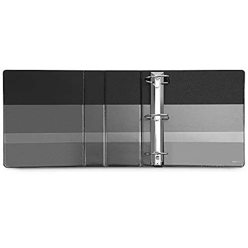 Amazon Basics Heavy-Duty 3 Ring Binder, 5 Inch D-Ring - Image 2
