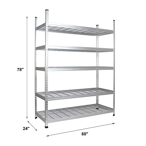Amazon Basics Heavy Duty Adjustable Storage Shelving Unit - Image 2