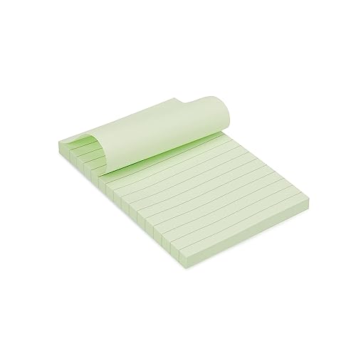 Amazon Basics Lined Rectangular Sticky Notes, Assorted Colors - Image 5