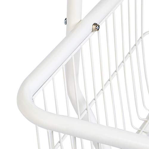 Amazon Basics Rectangular Laundry Hamper Cart With Wheels - Image 4