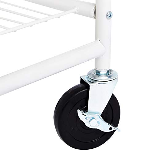 Amazon Basics Rectangular Laundry Hamper Cart With Wheels - Image 5