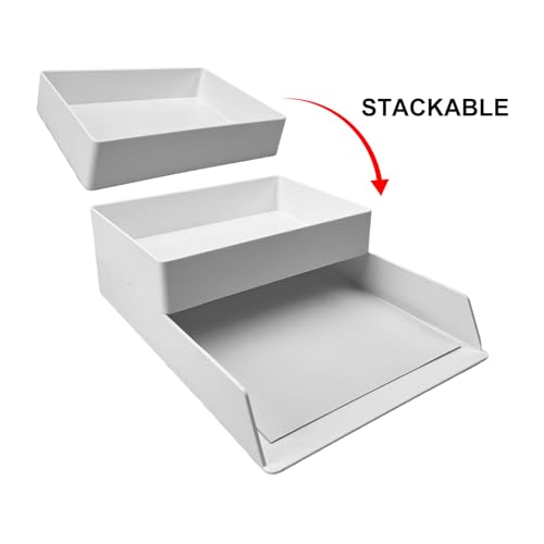 Amazon Basics Rectangular Plastic Desk Organizer Tray - Image 3