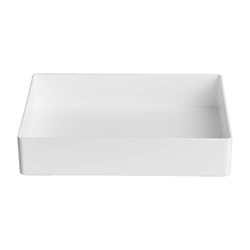 Amazon Basics Rectangular Plastic Desk Organizer Tray - Image 4