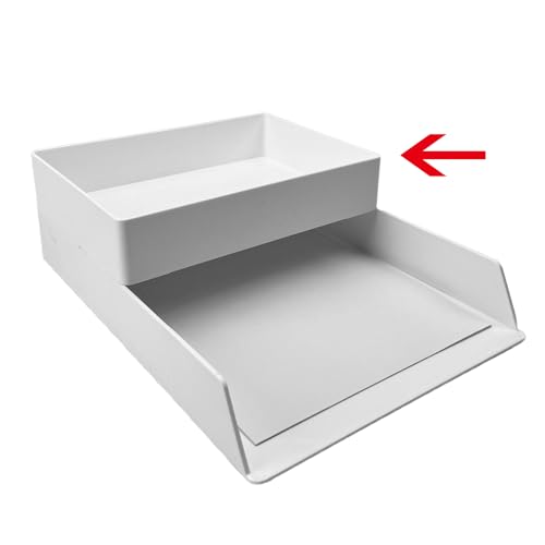 Amazon Basics Rectangular Plastic Desk Organizer Tray - Image 2