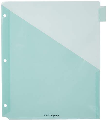 Amazon Basics Two Pocket Plastic Dividers, 8 Tab - Image 3