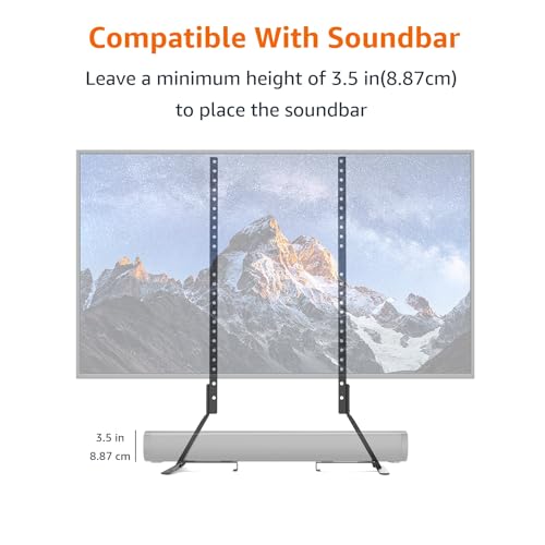 Amazon Basics Universal TV Stand - Height Adjustable - Image 4