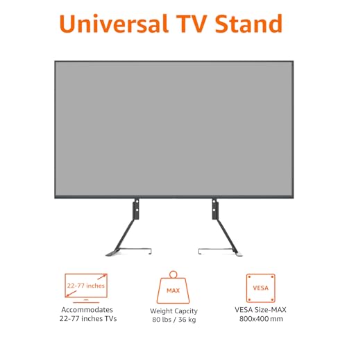 Amazon Basics Universal TV Stand - Height Adjustable - Image 2