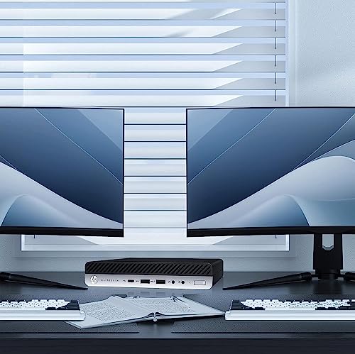 HP 800 G3 Mini PC With Dual Monitors - Image 3