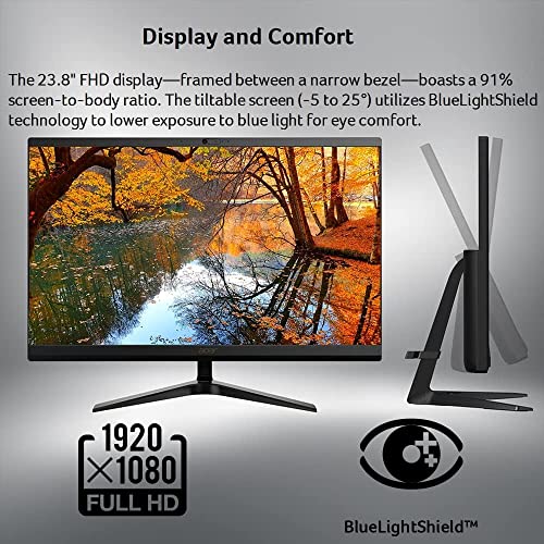 Acer Aspire C24-1700 All-in-One Desktop - Image 2