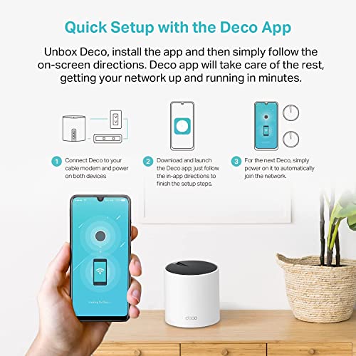 Deco X55 AX3000 WiFi 6 Mesh System - Image 5