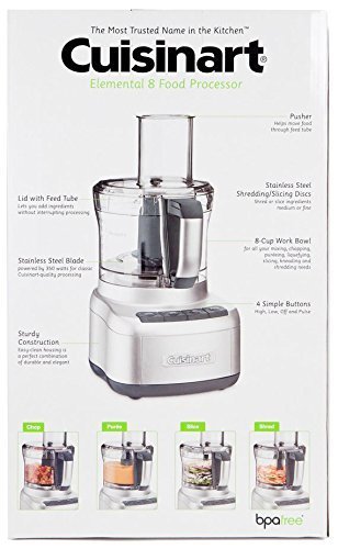 FP-8SVFR 8 Cup Food Processor Silver - Image 4