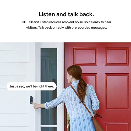 Indoor Nest Video Doorbell Camera 720p Wired - Image 4