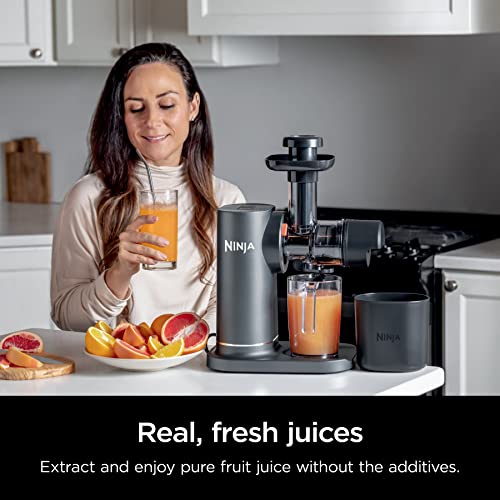 Ninja JC151 NeverClog Cold Press Juicer, Charcoal - Image 4