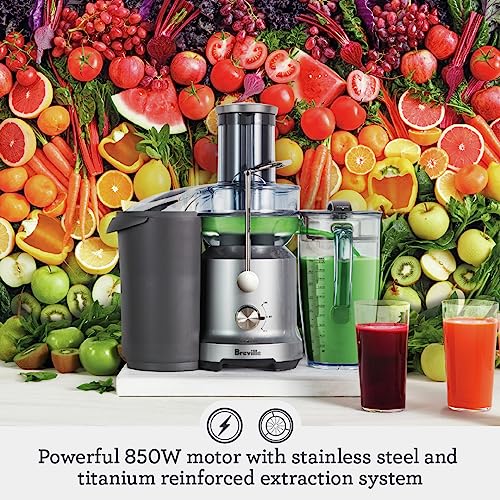 Juicer Machine RM-BJE430SIL, Brushed Stainless Steel - Image 2