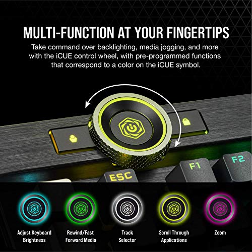 Corsair K100 RGB Optical-Mechanical Gaming Keyboard - Image 4