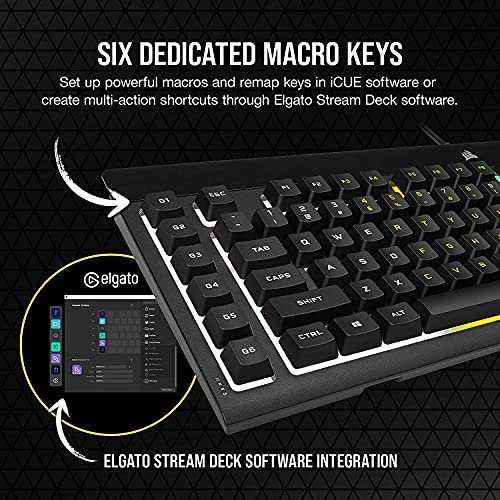 Corsair K55 RGB PRO Wired Gaming Keyboard - Image 4