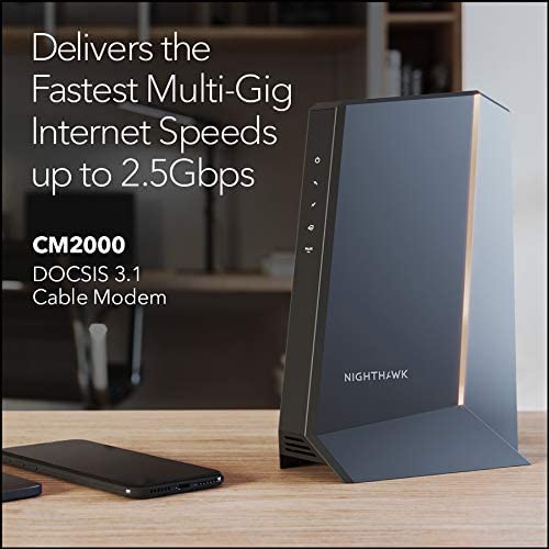 Nighthawk CM2000 Multi-Gig Cable Modem - Image 2