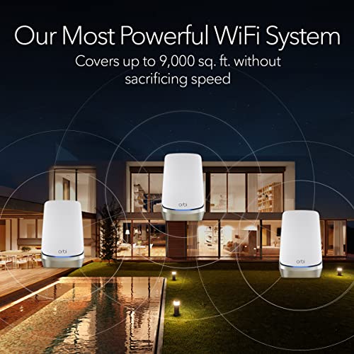 Netgear Orbi RBKE963 AXE11000 Quad-Band Mesh System - Image 3