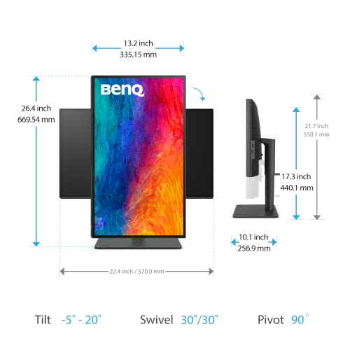 BenQ PD2506Q 25-Inch 2K QHD IPS Monitor - Image 4