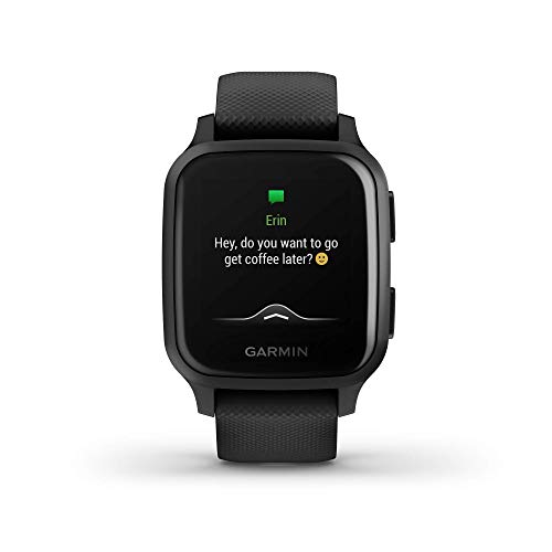 Garmin Venu Sq Music GPS Smartwatch, Black - Image 2