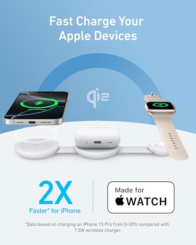 Anker MagSafe MagGo UFO 3-in-1 Charger - Image 3