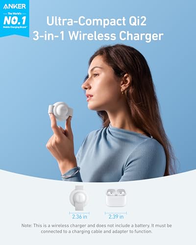 Anker MagSafe MagGo UFO 3-in-1 Charger - Image 2