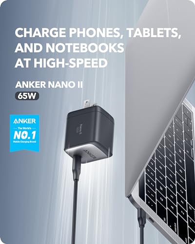Anker USB C Charger, 715 Nano II 65W - Image 2