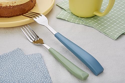 Annova Flatware Set With Colored Handles - Image 3