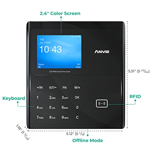 ANVIZ Card Time Clock - CX2 Lite Bundle - Image 2