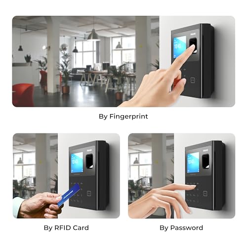 ANVIZ CX2 Fingerprint Biometric Clock System - Image 3