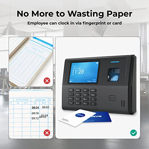 ANVIZ Fingerprint Time Clock CX3 Bundle - Image 2