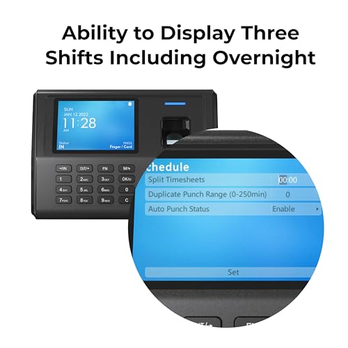 ANVIZ Time Clocks For Small Business Employees - Image 3
