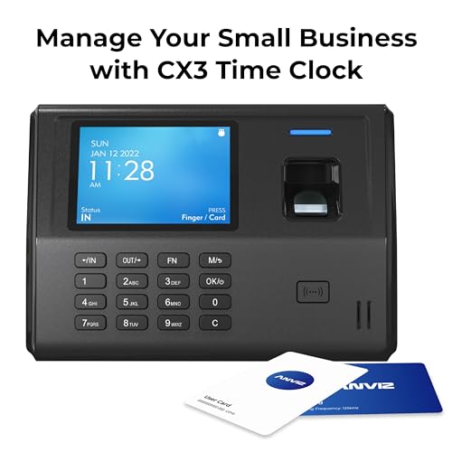 ANVIZ Time Clocks For Small Business Employees - Image 2