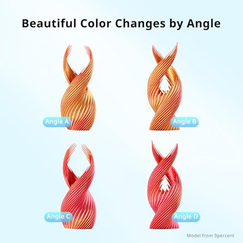 ANYCUBIC Silk Dual Color PLA Filament, 1.75mm - Image 2