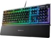 SteelSeries Apex 3 RGB Gaming Keyboard – IP32 Water Resistant