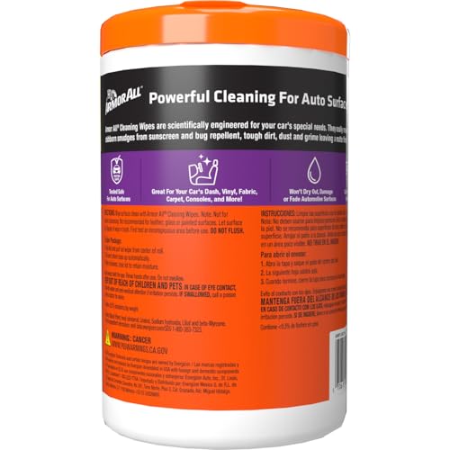 Armor All Car Cleaning Wipes for Interior & Exterior - Image 3