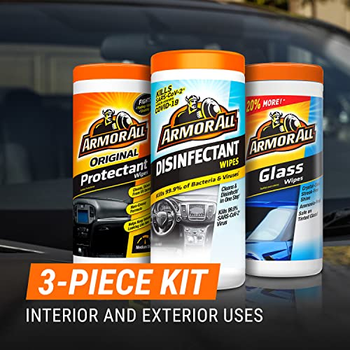 Armor All Car Cleaning Wipes Kit, Pack of 3 - Image 3