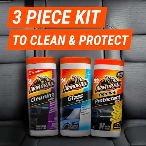 Armor All Protectant, Glass & Cleaning Wipes, 30 Count - Image 3