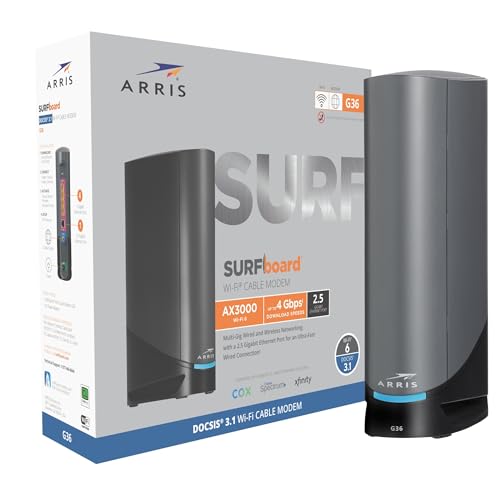 ARRIS G36 Cable Modem Router Combo DOCSIS 3.1 - Image 4