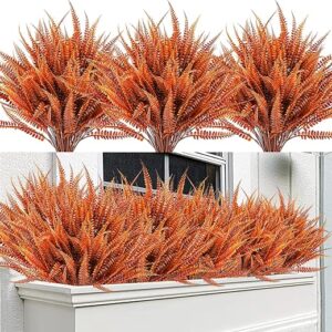 Sggvecsy Artificial Boston Fern Fall Plant Bushes