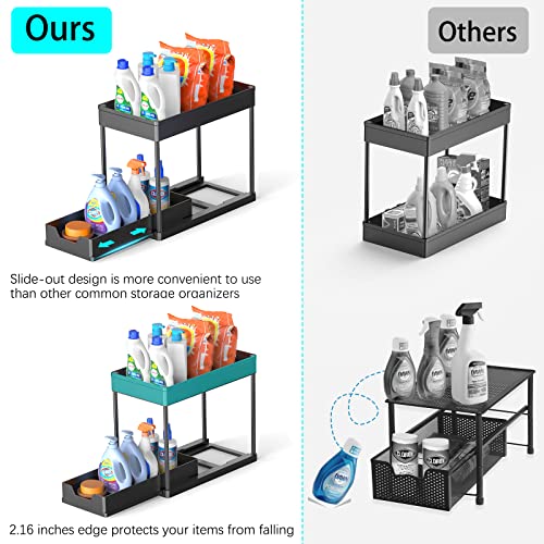 artzon Under Sink 2-Tier Basket Organizer - Image 5