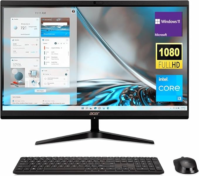 acer Aspire C24 23.8" FHD Desktop, 16GB RAM