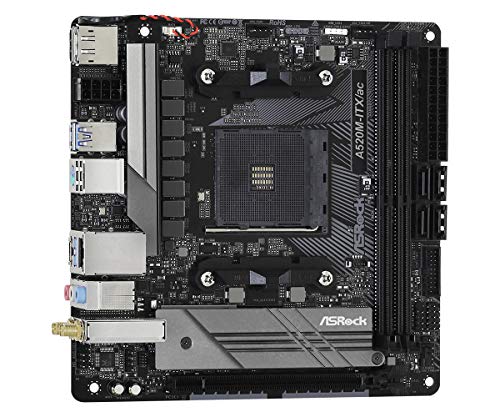 ASRock A520M-ITX/AC 3rd Gen AMD Ryzen Mini ITX Motherboard - Image 4