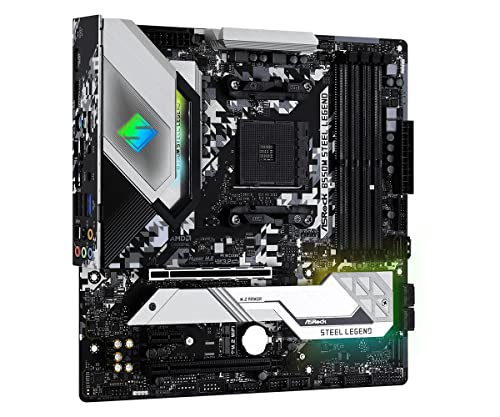 ASRock B550M Steel Legend Ryzen Motherboard - Image 4