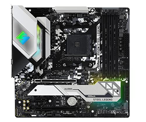 ASRock B550M Steel Legend Ryzen Motherboard - Image 2